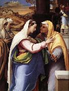 Sebastiano del Piombo La Visitation oil painting reproduction